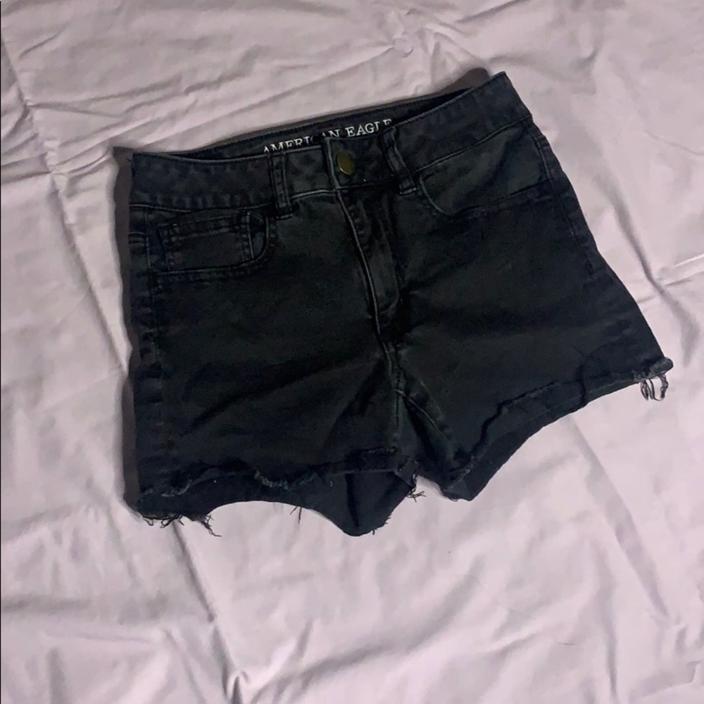 American Eagle Black Shorts